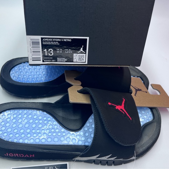 JordanAir Jordan Hydro 5 Slides 'Metallic' - Picture 6 of 11